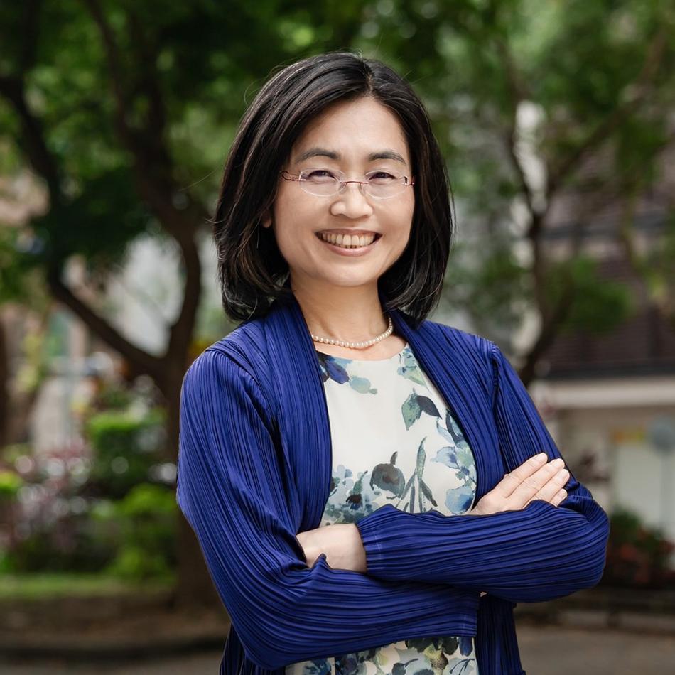 Portrait of Professor Ya-Mei Chen, principal investigator of NTU Aging Lab